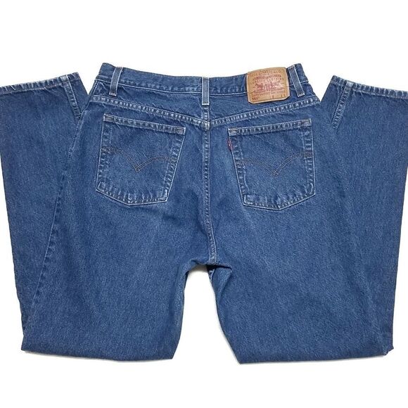 VINTAGE Levi's 550 Relaxed Tapered High Rise Jeans - Picture 6 of 12